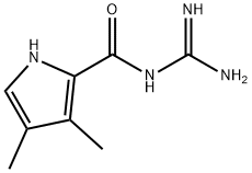 1H-Pyrrole-2-carboxamide,N-(aminoiminomethyl)-3,4-dimethyl-(9CI) Struktur