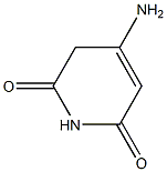 2,6(1H,3H)-Pyridinedione,4-amino-(9CI) Struktur