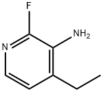 3-Pyridinamine,4-ethyl-2-fluoro-(9CI) Struktur