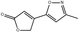 2(5H)-Furanone,4-(3-methyl-5-isoxazolyl)-(9CI) Struktur