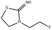 2-Thiazolidinimine,3-(2-fluoroethyl)-(9CI) Struktur