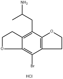 3C-B-fly (hydrochloride) Struktur