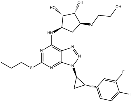 Ticagrelor Sulphone Struktur