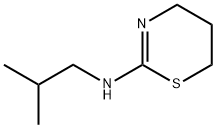 4H-1,3-Thiazin-2-amine,5,6-dihydro-N-(2-methylpropyl)-(9CI) Struktur