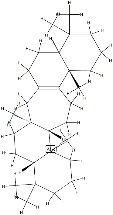 C(14a)-Homo-27-nor-5α-gammacer-13-ene Struktur