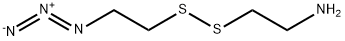 Azidoethyl-SS-ethylamine Struktur