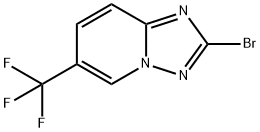 2-bromo-6-(trifluoromethyl)-[1,2,4]triazolo[1,5-a]pyridine(WXFC0441) Struktur