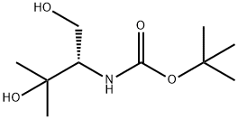 Carbamic acid, [2-hydroxy-1-(hydroxymethyl)-2-methylpropyl]-, 1,1- Struktur