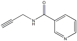 3-Pyridinecarboxamide,N-2-propynyl-(9CI) Struktur