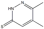 3(2H)-Pyridazinethione,5,6-dimethyl-(9CI) Struktur