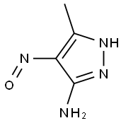 1H-Pyrazol-3-amine,5-methyl-4-nitroso-(9CI) Struktur