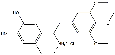 Tretoquinol hydrochloride
 Struktur