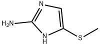 1H-Imidazol-2-amine,4-(methylthio)-(9CI) Struktur