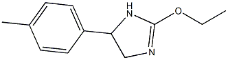 1H-Imidazole,2-ethoxy-4,5-dihydro-4-(4-methylphenyl)-(9CI) Struktur