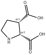 2,3-Pyrrolidinedicarboxylicacid,(2R,3S)-rel-(9CI) Struktur