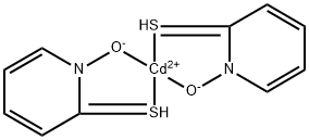 CADMIUMPYRIDINETHIONE Struktur