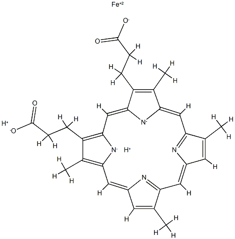 deuteroheme Struktur