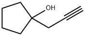 1-(prop-2-ynyl)cyclopentanol Struktur