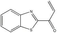 2-Propen-1-one,1-(2-benzothiazolyl)-(9CI) Struktur