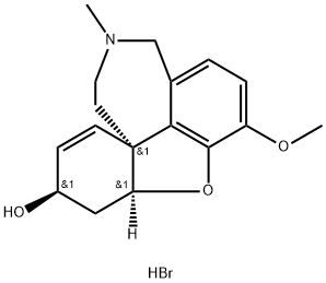 Galantamine Hydrobromide Racemic (15 mg) Struktur