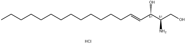 D-Erythro-Sphingosine Hydrochloride Struktur