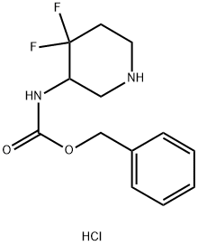 3-Cbz-Amino-4,4-Difluoropiperidine Hydrochloride(WX601347) Struktur