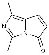 5H-Pyrrolo[1,2-c]imidazol-5-one,1,3-dimethyl-(9CI) Struktur