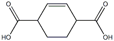 2-Cyclohexene-1,4-dicarboxylic acid Struktur