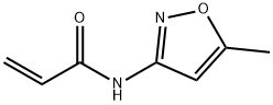 2-Propenamide,N-(5-methyl-3-isoxazolyl)-(9CI) Struktur