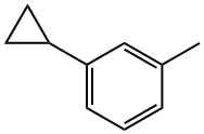 Benzene, 1-cyclopropyl-3-Methyl- Struktur