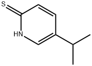 2(1H)-Pyridinethione,5-(1-methylethyl)-(9CI) Struktur