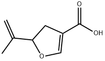 3-Furancarboxylicacid,4,5-dihydro-5-(1-methylethenyl)-(9CI) Struktur