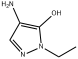 1H-Pyrazol-5-ol,4-amino-1-ethyl-(9CI) Struktur