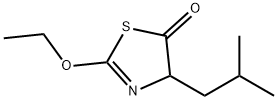 5(4H)-Thiazolone,2-ethoxy-4-(2-methylpropyl)-(9CI) Struktur