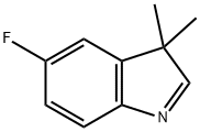 3H-Indole,5-fluoro-3,3-dimethyl-(9CI) Struktur