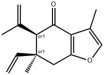 表蓬莪術(shù)烯酮 結(jié)構(gòu)式