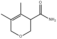 2H-Pyran-3-carboxamide,3,6-dihydro-4,5-dimethyl-(9CI) Struktur