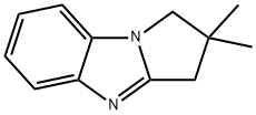 1H-Pyrrolo[1,2-a]benzimidazole,2,3-dihydro-2,2-dimethyl-(9CI) Struktur