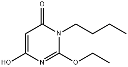 4(3H)-Pyrimidinone,3-butyl-2-ethoxy-6-hydroxy-(9CI) Struktur