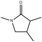 2-Pyrrolidinone,1,3,4-trimethyl-(9CI) Struktur