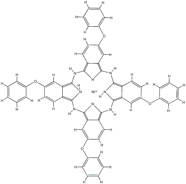 NICKEL(II) 2 9 16 23-TETRAPHENOXY-29H 3&|2,9,16,23-四苯氧基-29H,31H-酞菁鎳