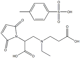 N-(2-carboxyethyl)-N-[2-(2,5-dihydro-2,5-dioxo-1H- Struktur