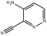 3-Pyridazinecarbonitrile,4-amino-(8CI,9CI) Struktur