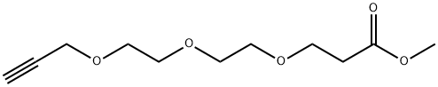 Propargyl-PEG3-methyl ester Struktur