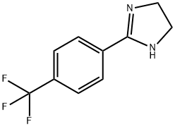 1H-IMidazole, 4,5-dihydro-2-[4-(trifluoroMethyl)phenyl]- Struktur