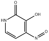 2(1H)-Pyridinone,3-hydroxy-4-nitroso-(9CI) Struktur