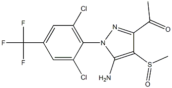 acetoprole Structure