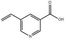 3-Pyridinecarboxylicacid,5-ethenyl-(9CI) Struktur