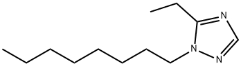 1H-1,2,4-Triazole,5-ethyl-1-octyl-(9CI) Struktur