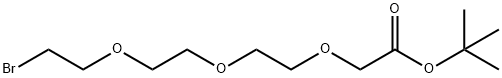 Bromo-PEG3-CH2CO2tBu Struktur